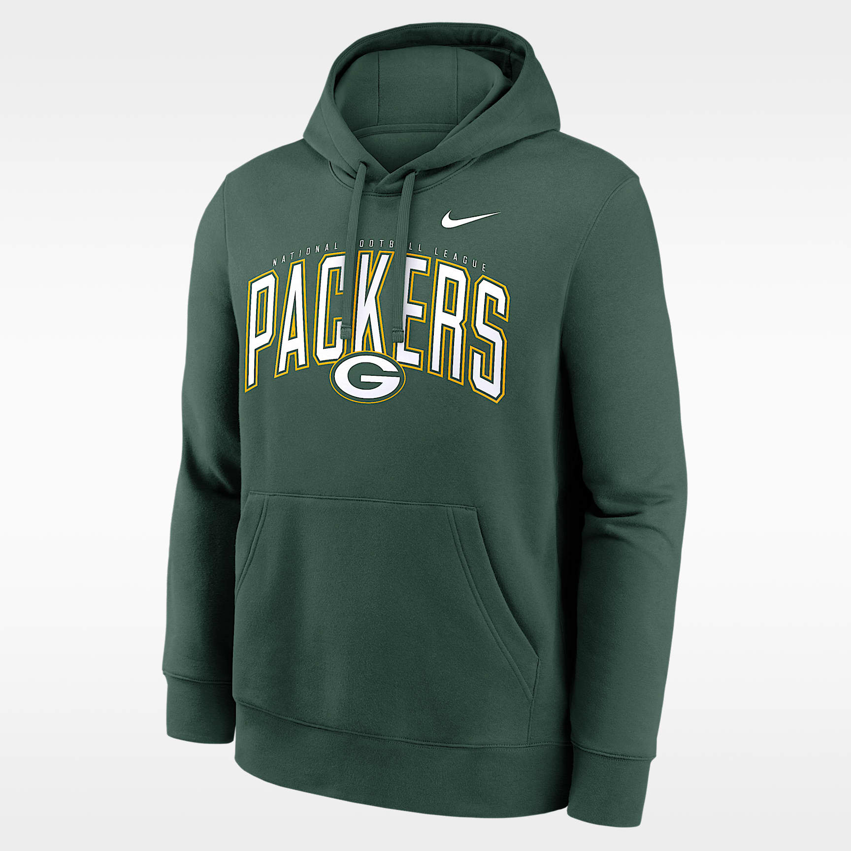 NIKE NFL GREENBAY PACKERS グリーンベイ　パッカーズ Green Bay Packers Club Men's Nike NFL Pullover Hoodie. Nike.com